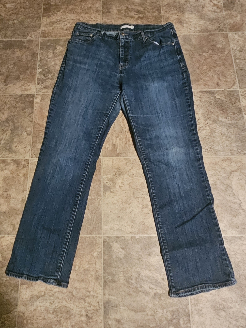 Levi's Straight Leg Women's Jeans - Dark Blue Wash
